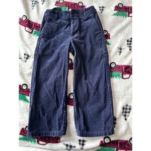 Janie‎ and jack navy corduroy pants 3T adjustable waist straight leg
